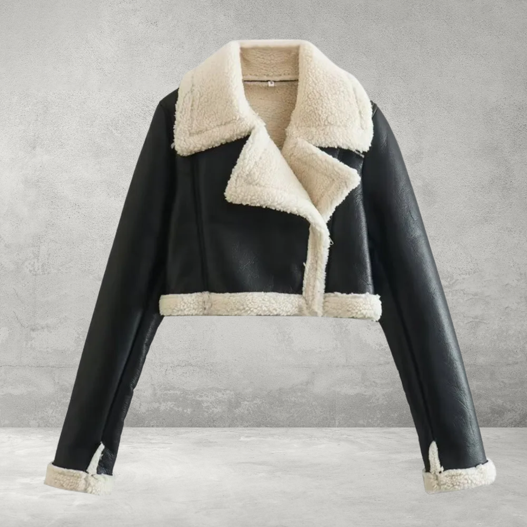 Dames Cropped lerenjas