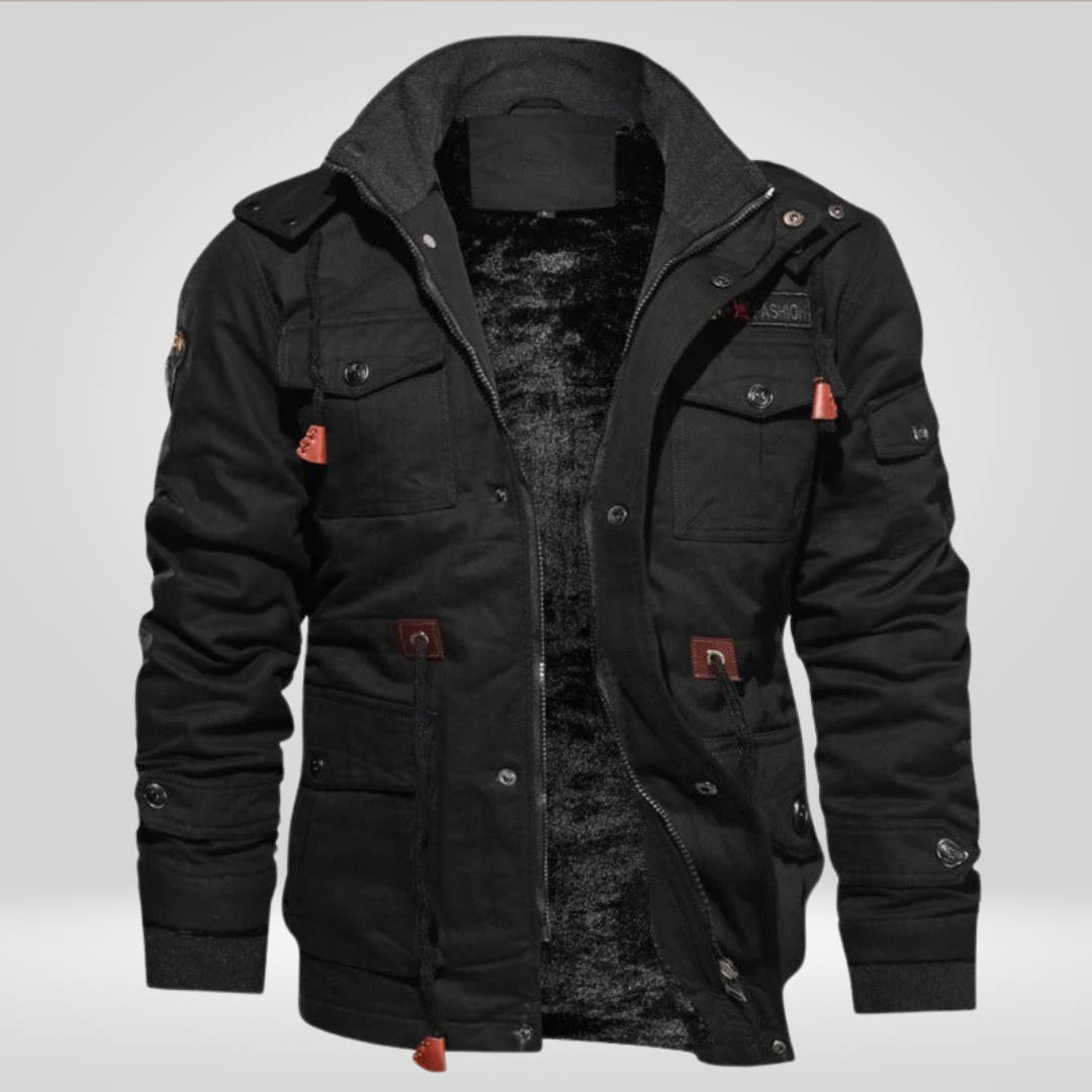 Piloten-Winterjas voor Heren – Warm en Stijlvol Design