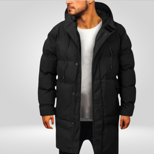 Heren Parka-Jas – Warme Winterjas met Capuchon