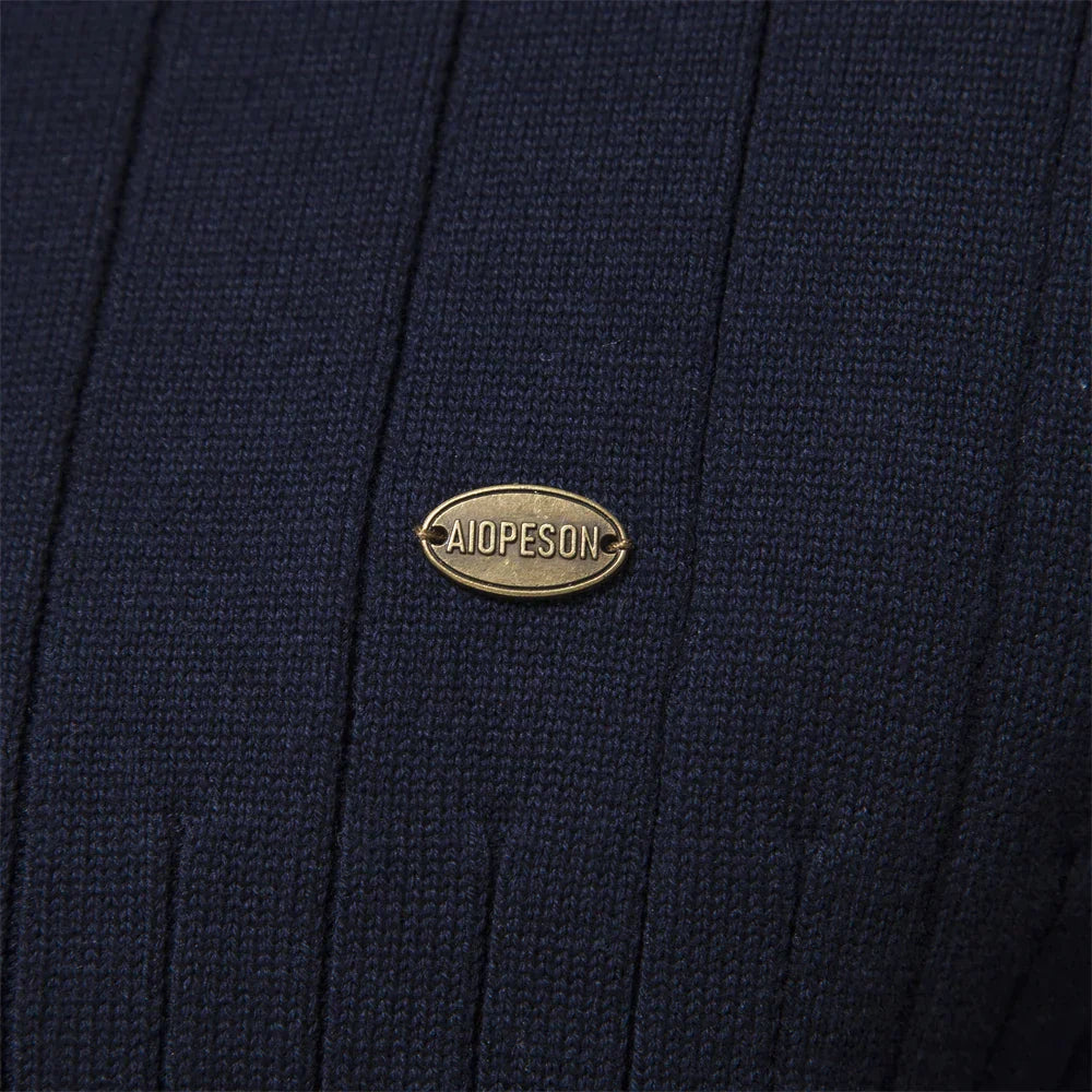 Half-Zip Pullover – Modieuze Zip-Up Trui voor Stijl en Comfort