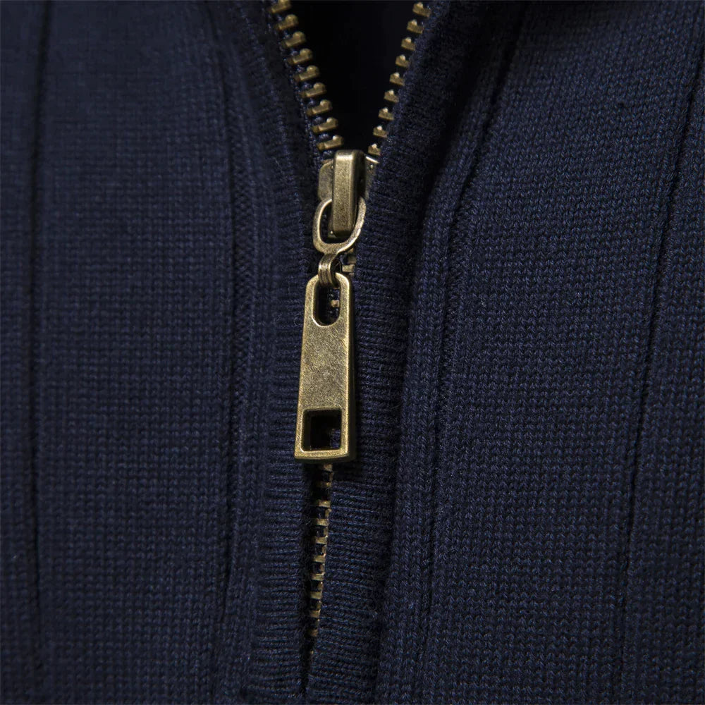 Half-Zip Pullover – Modieuze Zip-Up Trui voor Stijl en Comfort
