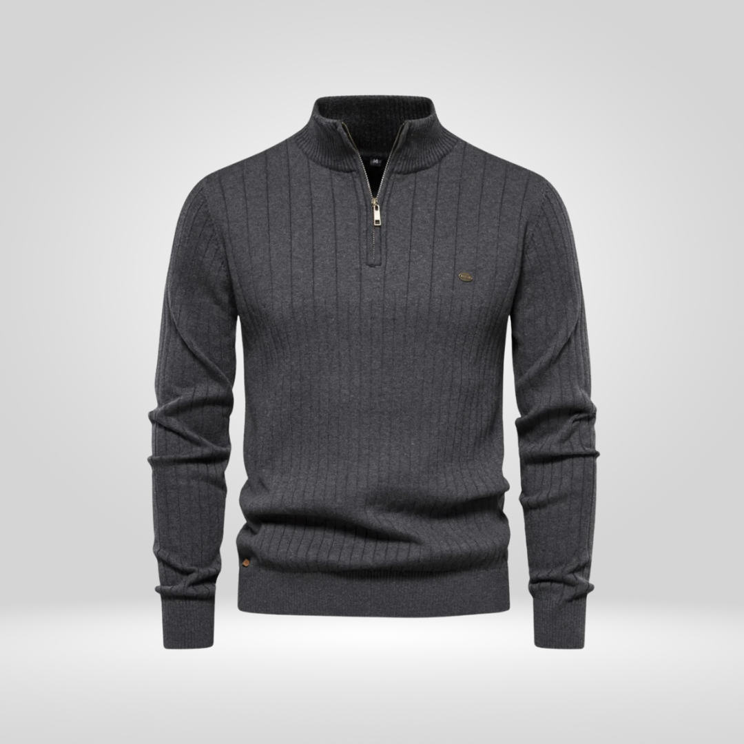 Half-zip trui voor Heren