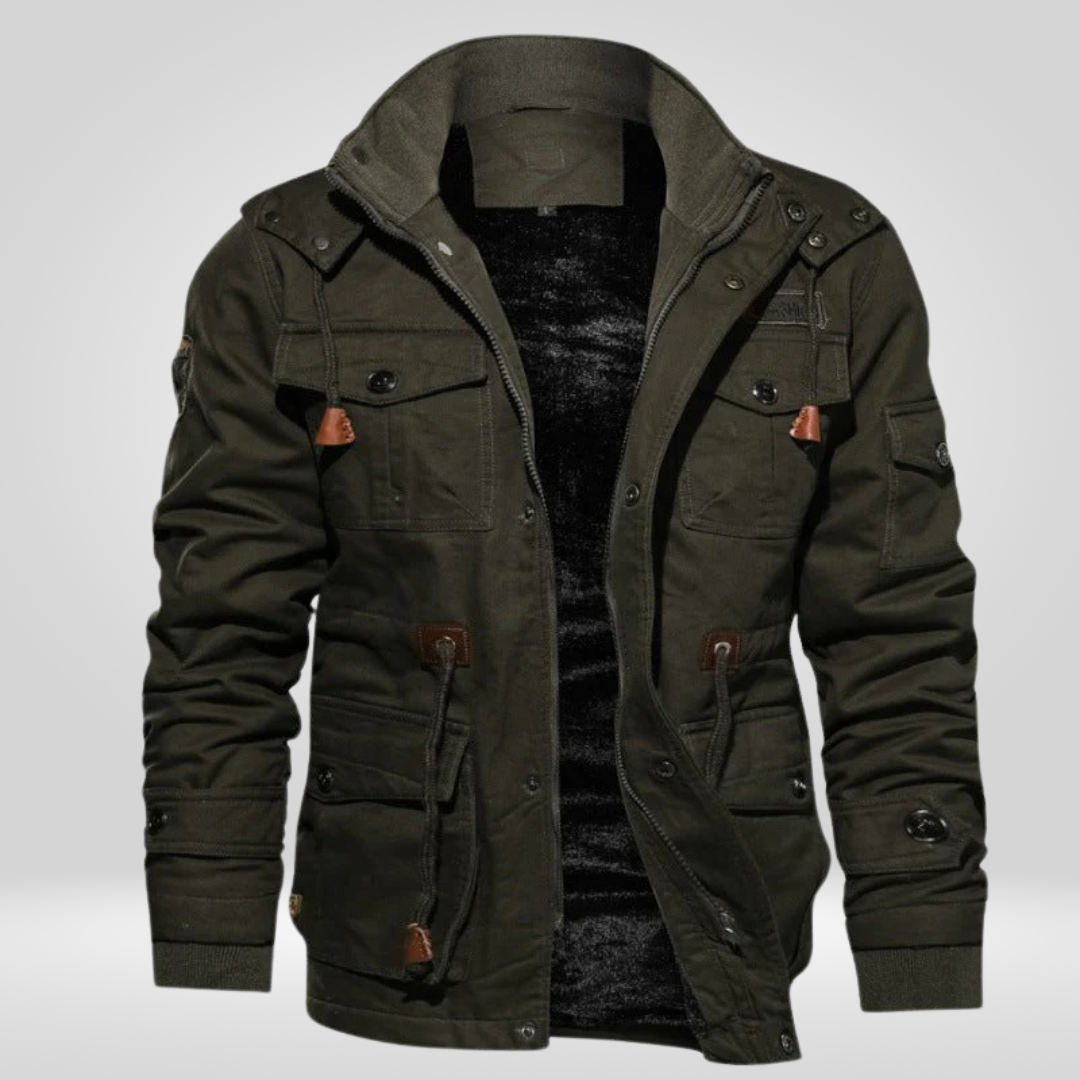 Piloten-Winterjas voor Heren – Warm en Stijlvol Design
