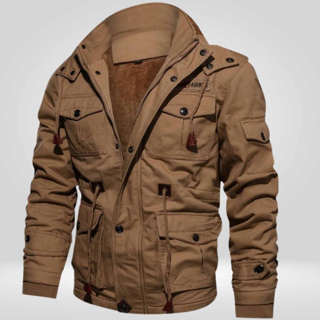 Piloten-Winterjas voor Heren – Warm en Stijlvol Design