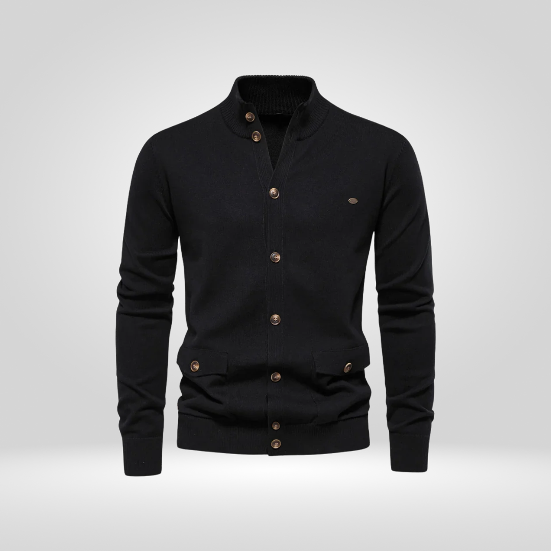 Gebreide Katoenen Heren Vest