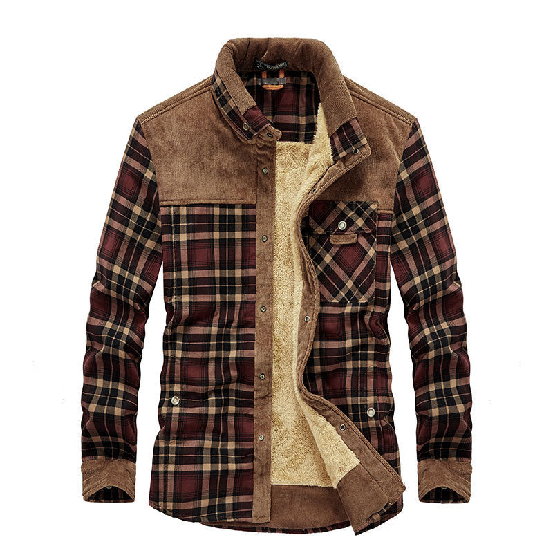 Heren Winterjas – Comfortabel en Stijlvol met Fleecevoering