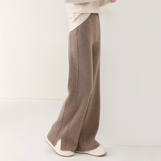 Wollen Damesbroek – Luxe Comfort & Tijdloze Elegantie