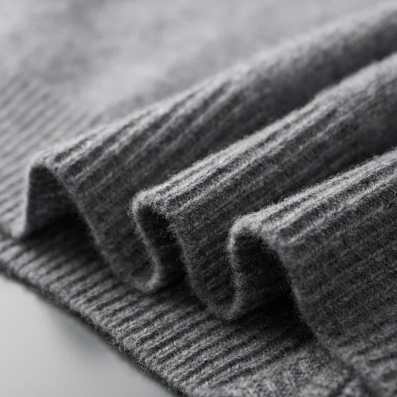 Luxe Kasjmiermix Vest voor Heren – Zachte, Warme en Tijdloze Coat