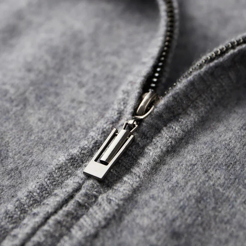 Luxe Kasjmiermix Vest voor Heren – Zachte, Warme en Tijdloze Coat