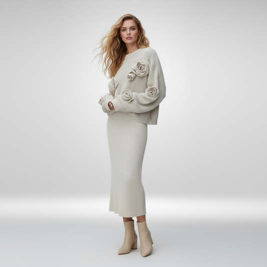 Cozy Knit Pullover – Zachte Gebreide Dames Trui met Losse Pasvorm