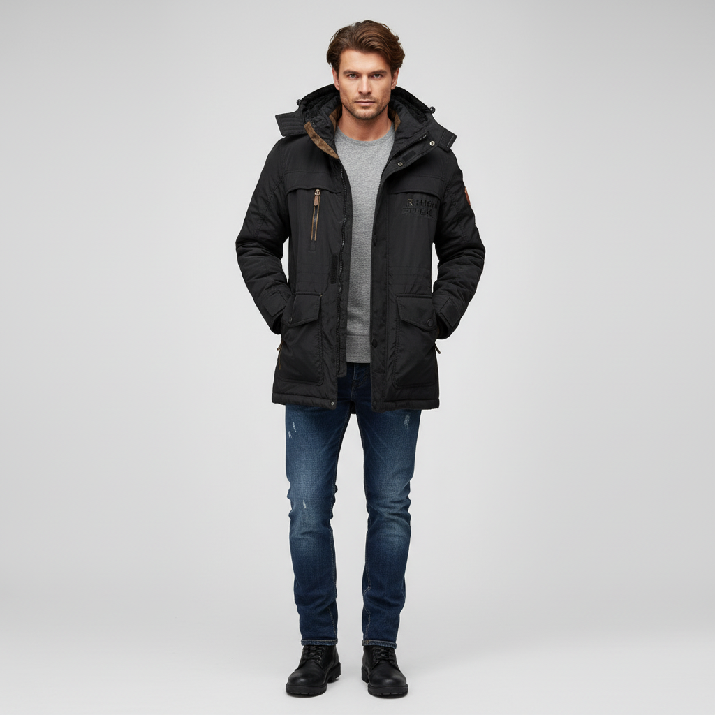 Heren Winterjas – Waterdicht, Warm en Lichtgewicht voor Outdoor Avonturen