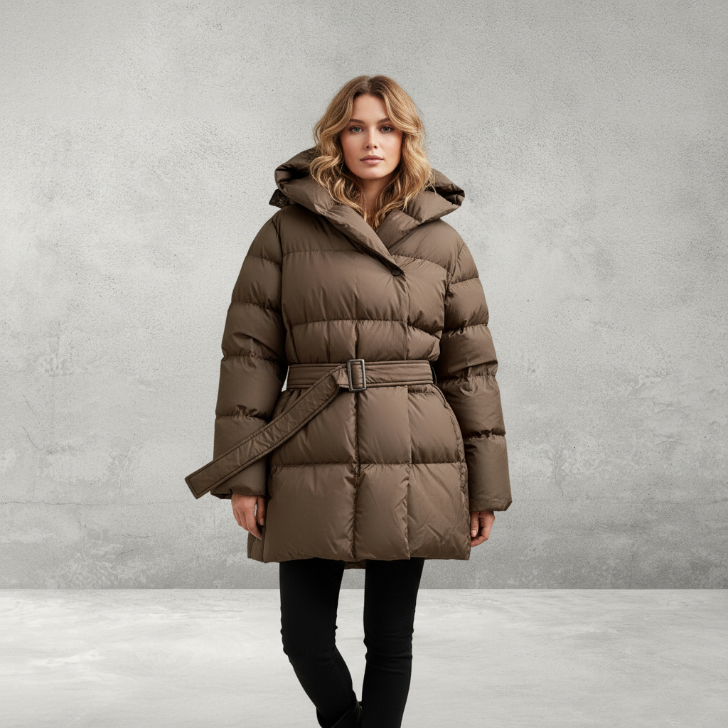 Winter Donsjas Dames - Pufferjack met Capuchon