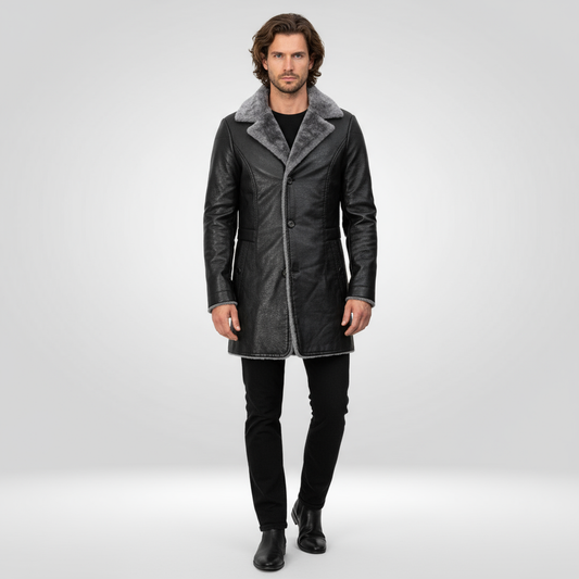 Elegante Winterjas voor Heren – Warm en Stijlvol Design
