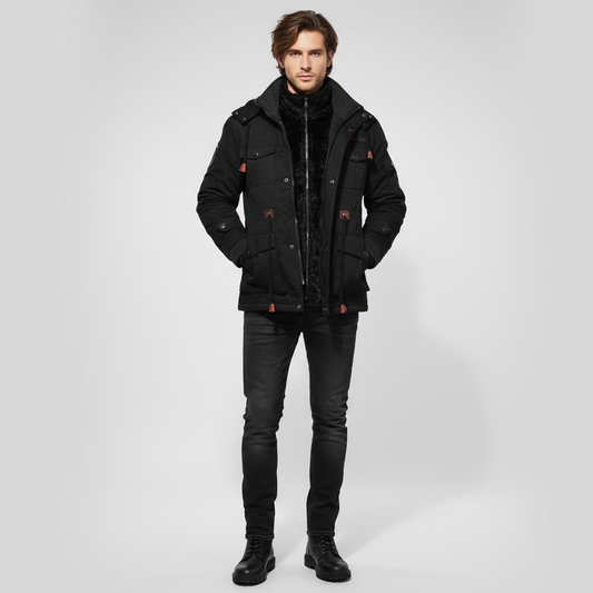 Piloten-Winterjas voor Heren – Warm en Stijlvol Design