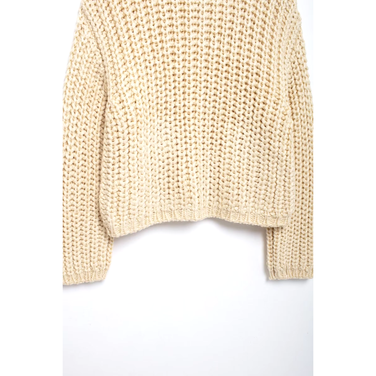 Beige Gebreid Vest voor Dames – Elegant en Comfortabel met Knopen