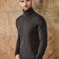 Heren Ribgebreide Coltrui – Klassieke Pullover met Tijdloze Elegant