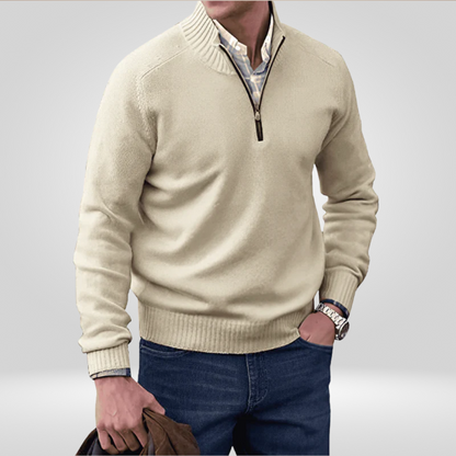 Heren Pullover met Rits – Stijlvol en Comfortabel Design