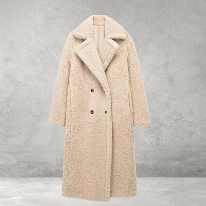 Luxe Wintermantel voor Dames | Dubbelrijig Schaapswol Overjas
