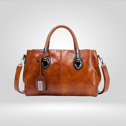 Luxe Lederen Handtas voor Dames – Elegant Design