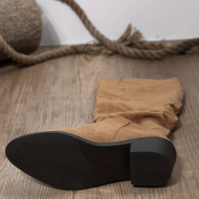 Kniehoge Cowboylaarzen - Stijlvolle Western met een Moderne Twist