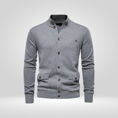 Gebreide Katoenen Heren Vest