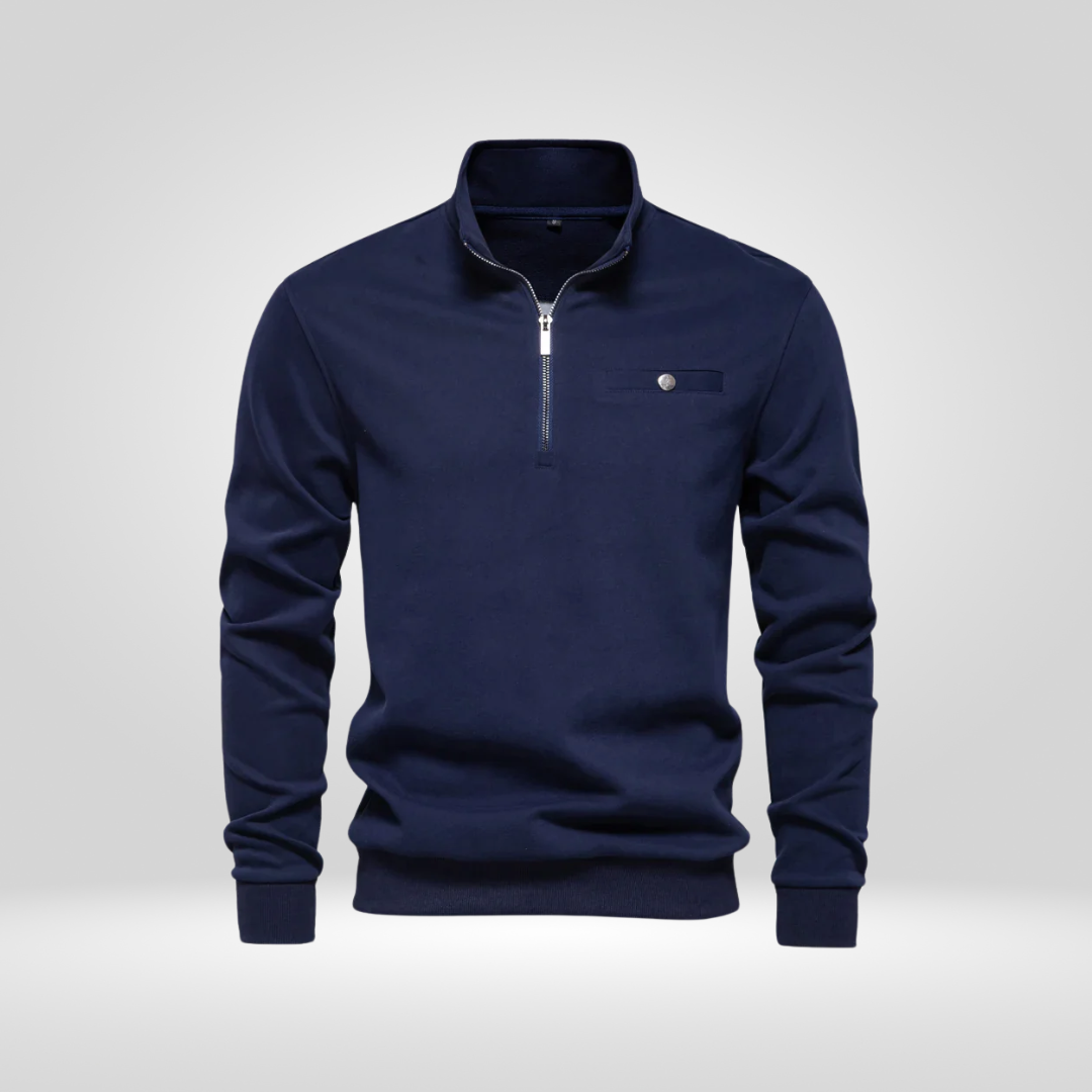 Half-zip trui voor Heren