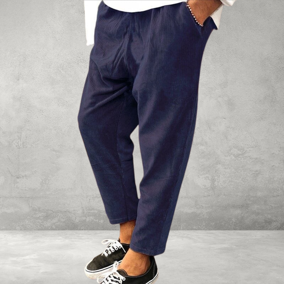Luxe Casual Corduroy Broek voor Heren