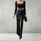 Luxe Leren Rok voor Dames – Hoge Taille
