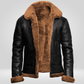 Leren Winterjas voor Heren – Luxe en Elegante Maximiliaan Jas
