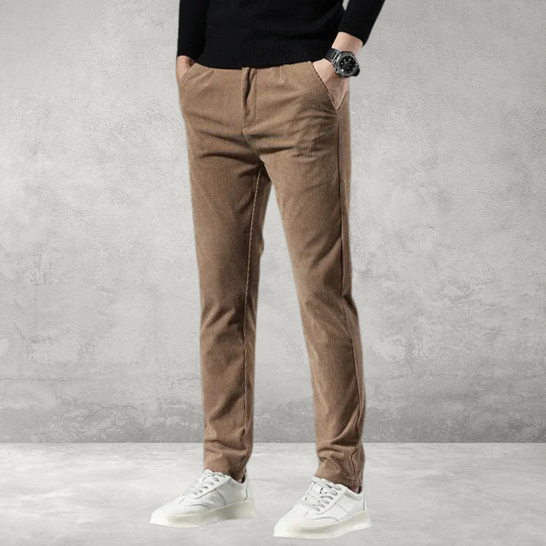 Wafelpatroon Herenbroek – Stijlvolle Corduroy voor Elk Seizoen