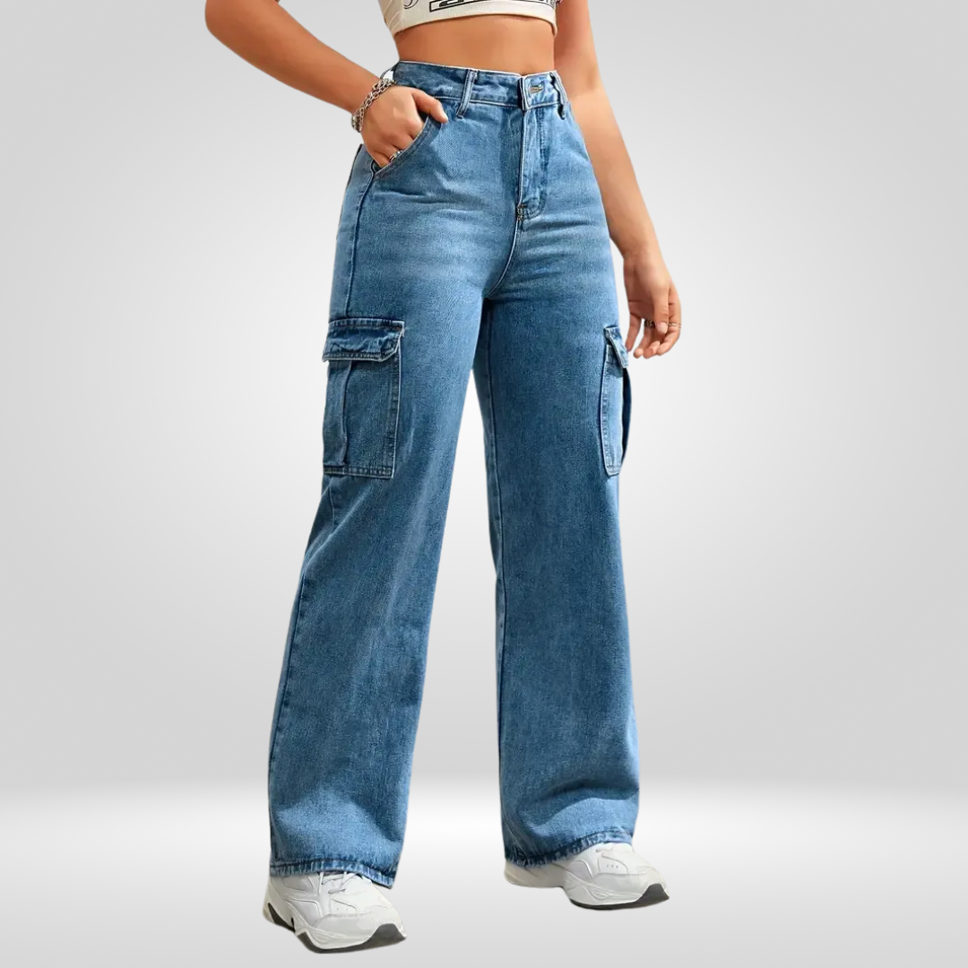 Dames Baggy Cargobroek