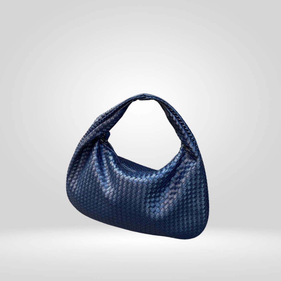 Trendy gevlochten handtas