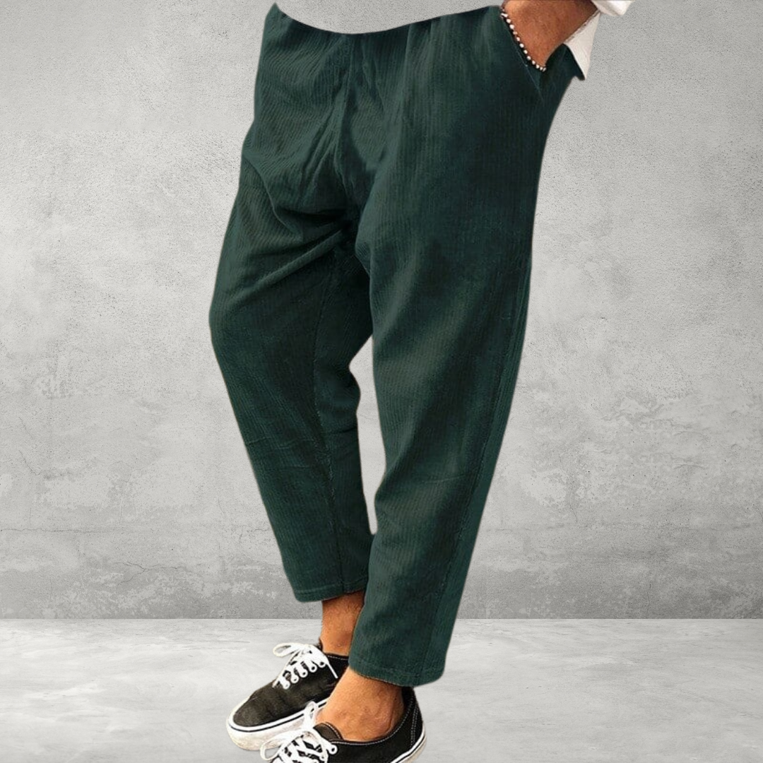 Luxe Casual Corduroy Broek voor Heren
