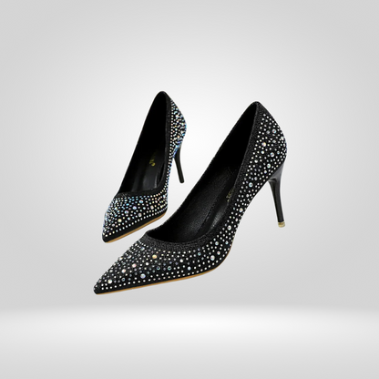 Luxe Dames Stiletto Pumps – Met Strass Details