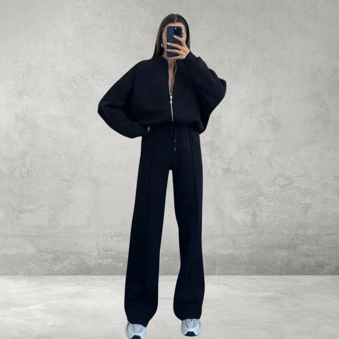 Comfy Damespak – 2-Delige Lounge Set met Trui & Broek