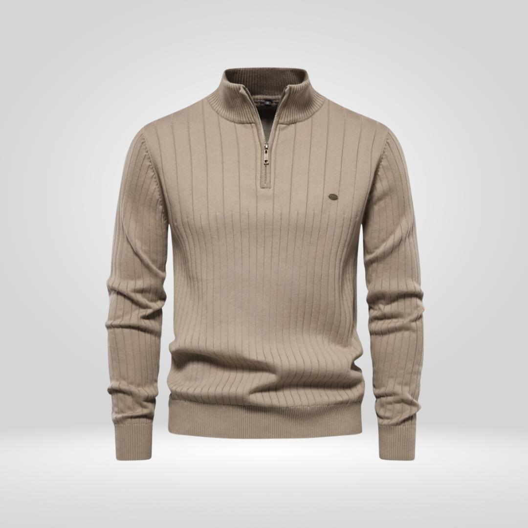 Half-zip trui voor Heren