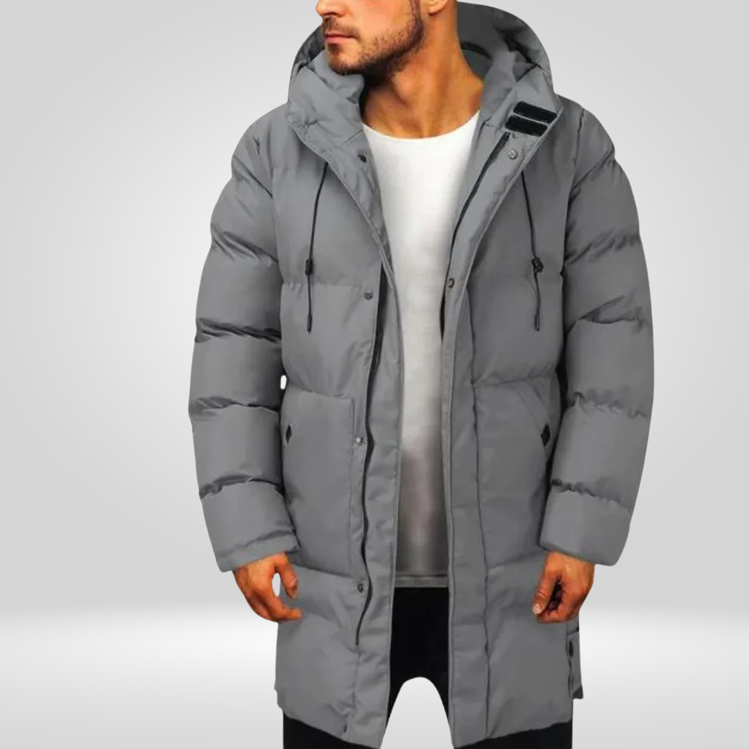 Heren Parka-Jas – Warme Winterjas met Capuchon