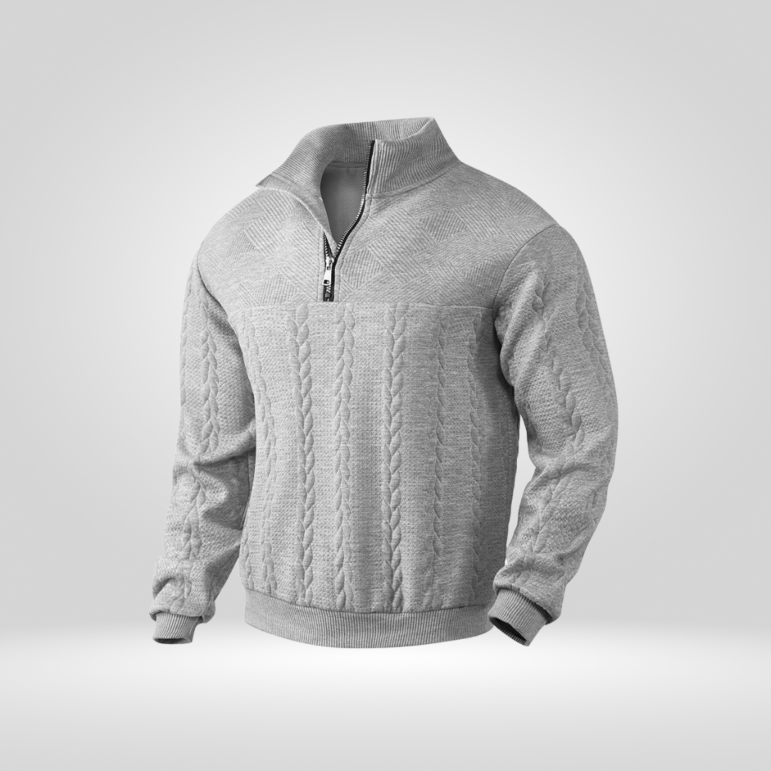 Half-zip trui voor Heren