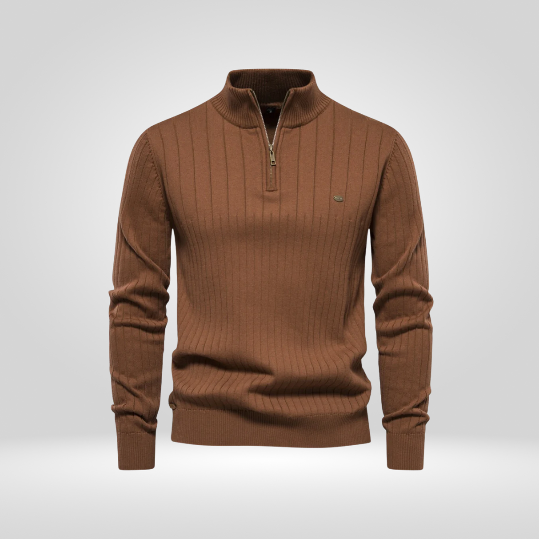 Half-zip trui voor Heren