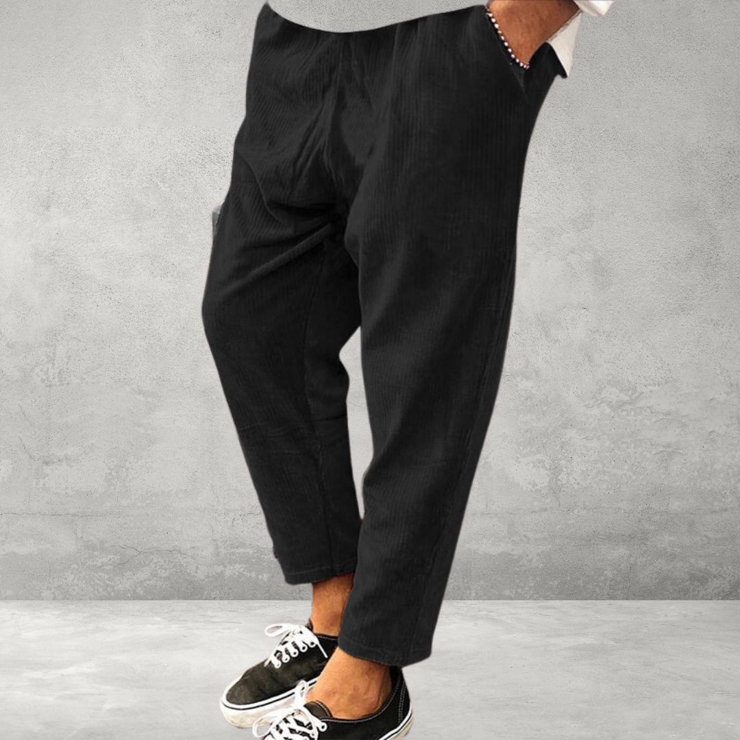 Luxe Casual Corduroy Broek voor Heren