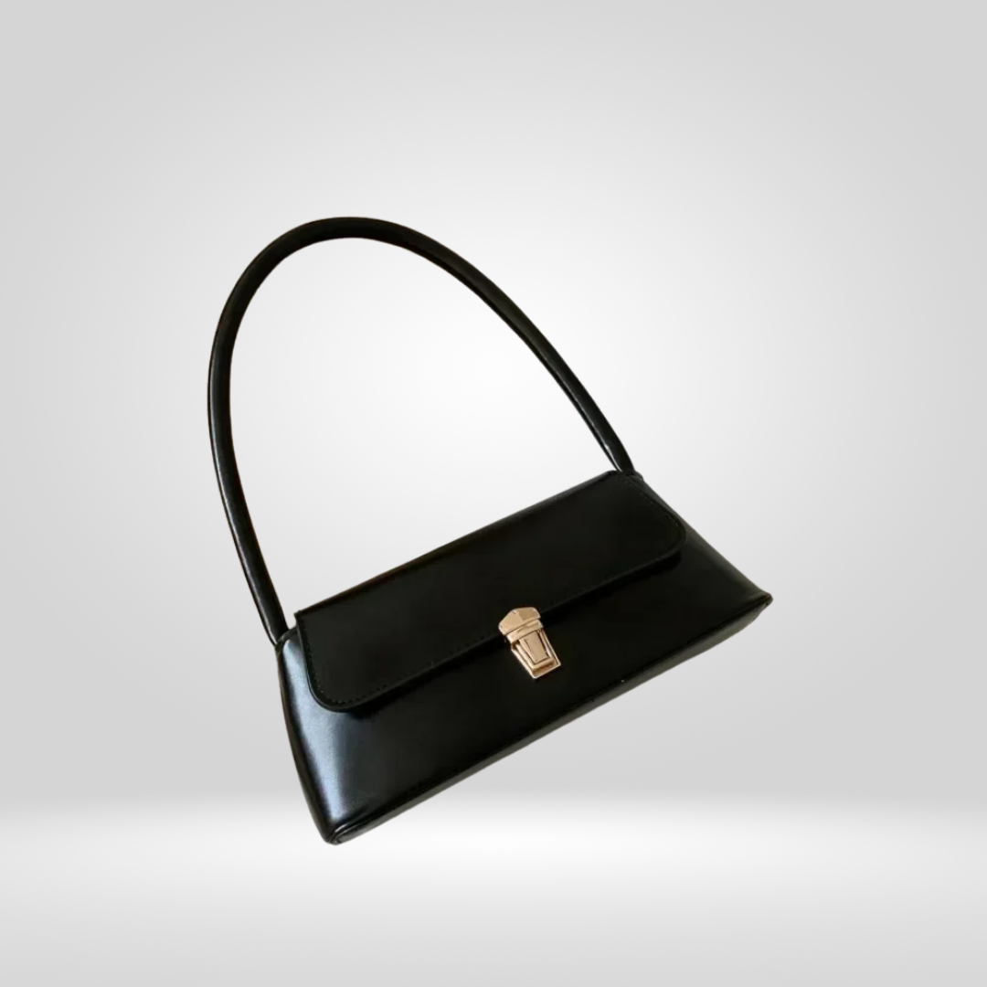 Dames Crossbody Tas – Effen Design voor Schouder en Onderarm