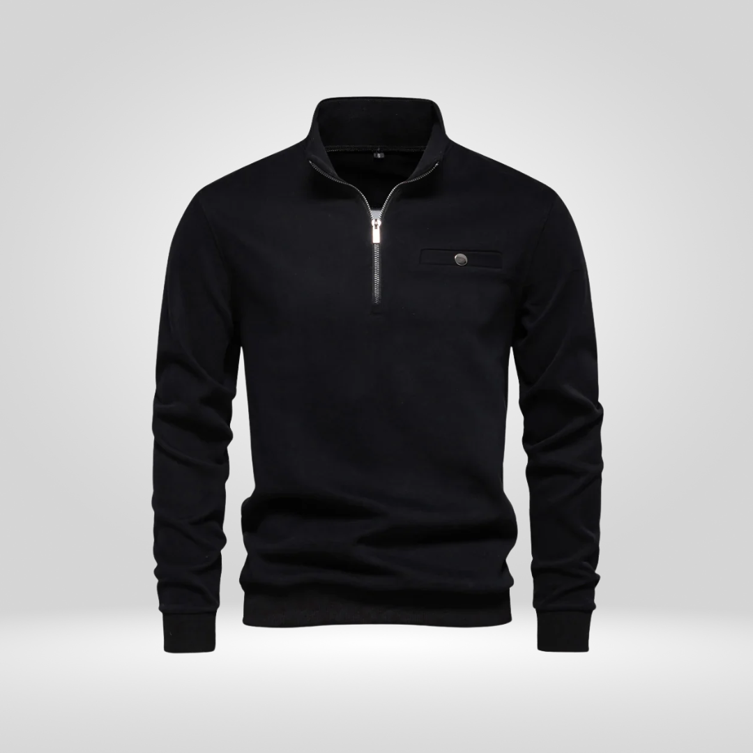 Half-zip trui voor Heren