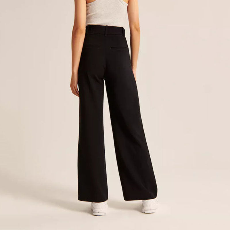 Dames Broek met Wijde Pijpen – Stijlvol en Comfortabel Design