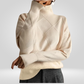 Dames Gebreide Oversized Coltrui – Stijlvolle Warmte