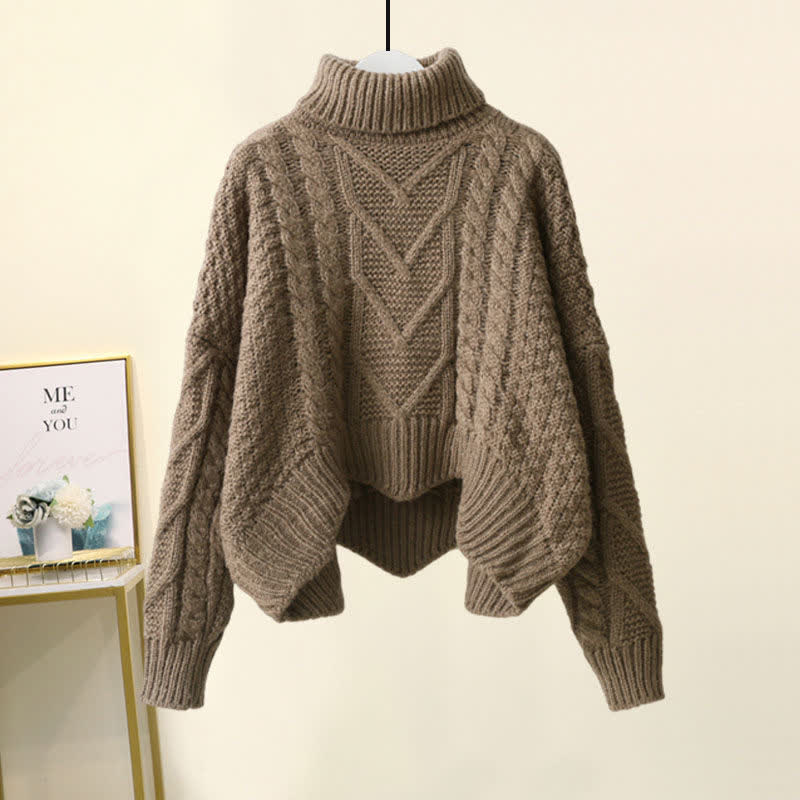 Dames Gebreide Set – Coltrui & Wijde Broek, Elegant en Comfortabel