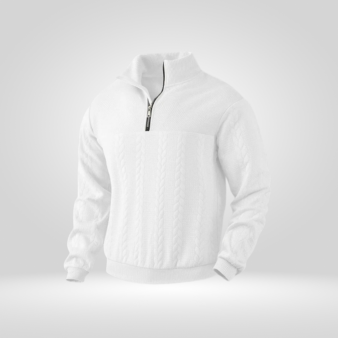 Half-zip trui voor Heren