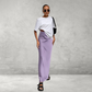 Elegante Satijn Trompetrok – Slanke Hoge Taille Rok voor Dames