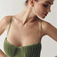 Dames Bustier Midi Jurk – Feestjurk