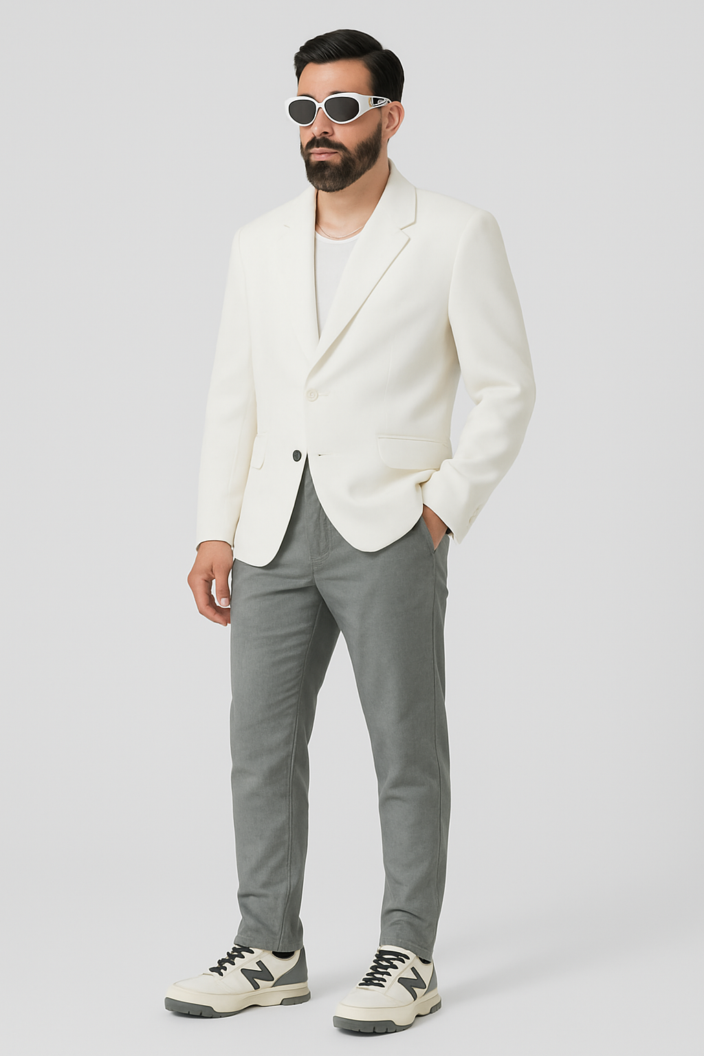 Heren Slim Fit Broek – Comfortabel en Ademend Katoen