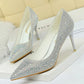 Dames Stiletto Pumps met Strass – Luxe en Elegant